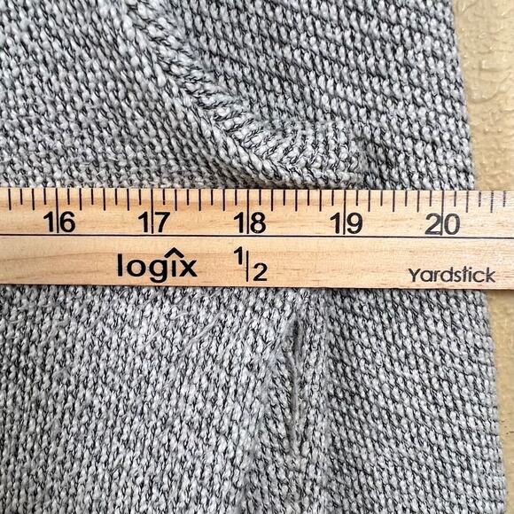 291 Venice Womens Full Zip Gray Moto Sweater Jacket Size 2 - Picture 8 of 12